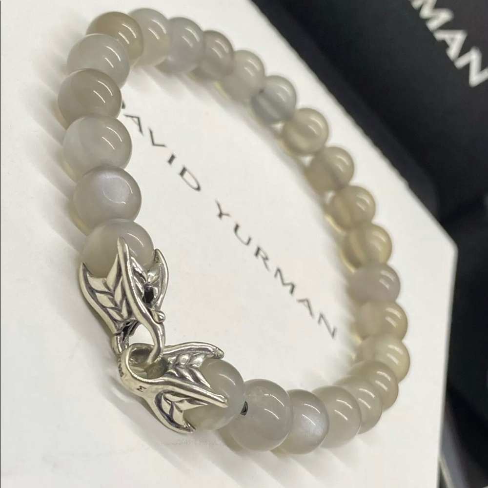DAVID YURMAN Moonstone Men Bracelet Sterl…